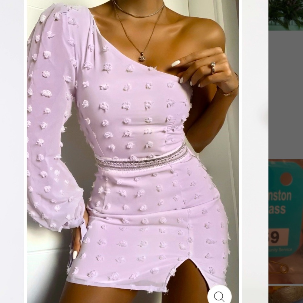 Brand new mini lilac dress